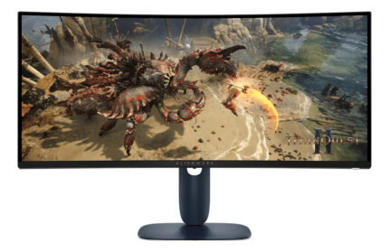Monitor Gamer Curvo 34 Alienware Aw3425dwm 1ms 180hz Va Wqhd Hdmi Displayport Amd Freesync Negro_0