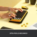 Teclado Logitech Pop Blast Bluetooth Español Latinoamérica_5