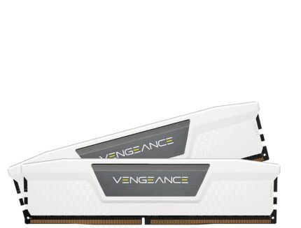 Corsair Vengeance DDR5 RAM 32GB (2x16GB) hasta 6400MHz CL32 Intel XMP 3.0 Memoria de Ordenador de Sobremesa â Blanco (CMK32GX5M2B6400C32W)_0