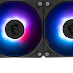 MSI MAG CORELIQUID A15 360 - AIO ARGB CPU Liquid Cooler - 360mm Radiator - LGA 1851 Ready - Triple 120mm ARGB PWM Fans, Black_0