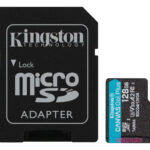 Tarjeta Microsd Kingston Canvas Go Plus 128gb Clase 10_0