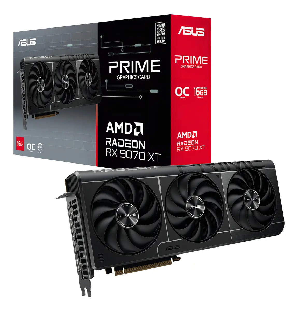 Placa De Video Asus Prime Rx 9070 16gb_0 Placa De Video Asus Prime Rx 9070 16gb_0