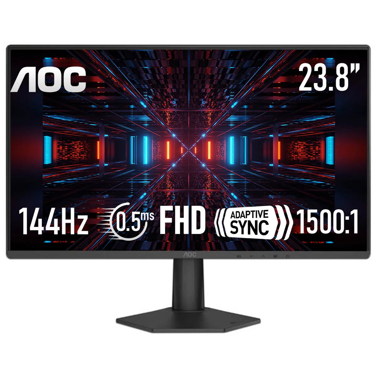 Monitor Gamer Aoc 24g50f 23.8 Full Hd 144hz Negro_0 Monitor Gamer Aoc 24g50f 23.8 Full Hd 144hz Negro_0