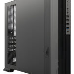 Gabinete Mini Torre Slim Onex Gs455 M-atx Fuente Sfx 500w Negro_0