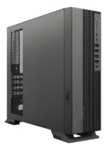 Gabinete Mini Torre Slim Onex Gs455 M-atx Fuente Sfx 500w Negro_0