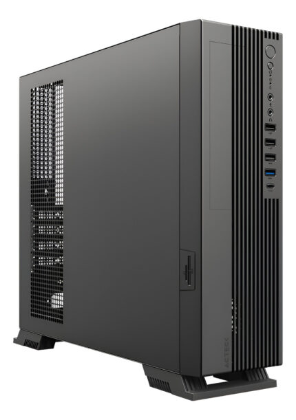Gabinete Mini Torre Slim Onex Gs455 M-atx Fuente Sfx 500w Negro_0