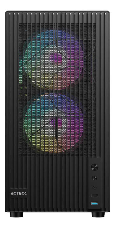 Gabinete Acteck Zyron Ac-943819 Mini Torre Negro_1