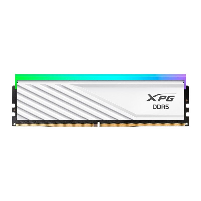 ADATA RAM Lancer Blade DDR5 16GB 6000 Blanco RGB AX5U6000C4816G-SLABRWH 11M DE Garantia_0