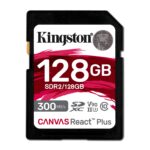 Kingston Memoria SD SDXC Canvas React Plus 300R UHS-II V90(SDR/128GB)_0