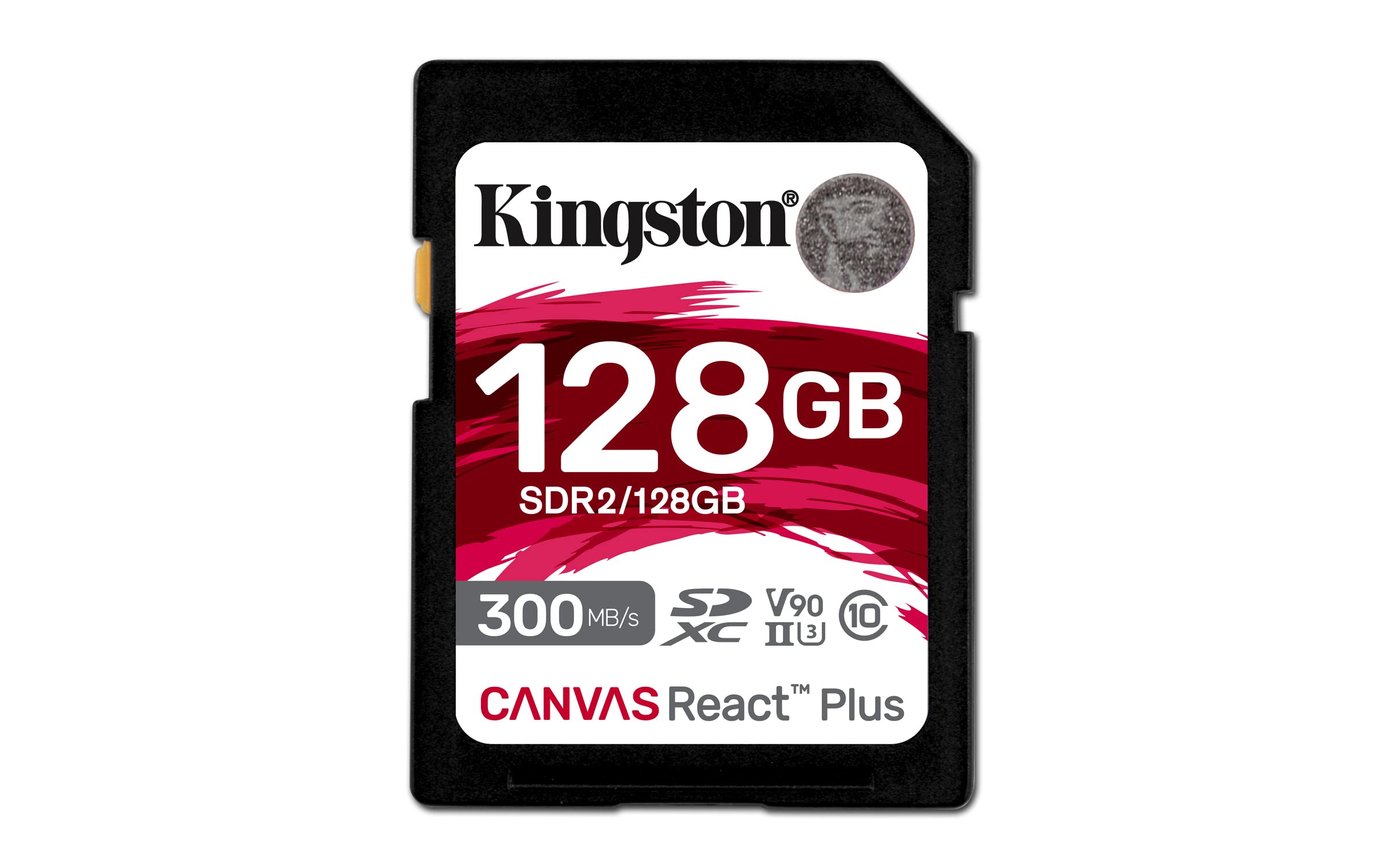 Kingston Memoria SD SDXC Canvas React Plus 300R UHS-II V90(SDR/128GB)_0 Kingston Memoria SD SDXC Canvas React Plus 300R UHS-II V90(SDR/128GB)_0