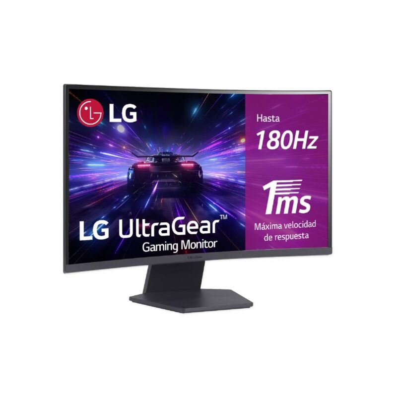 LG Monitor 27 Pulgadas Gamer Curvo Ultragear Full HD 27GS60QC-B_0