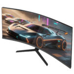 Monitor Gamer Curvo Yeyian Elysium34 34" 3440x1440 Ultra Wide Quad Hd, Panel Ips, 1ms, 180hz, Freesync, Hdmi/displayport, Negro, Ymc-ip434-p2_5