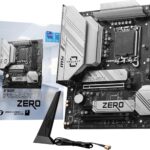 MSI B760M Project Zero - Placa Base para Juegos (Compatible con procesadores Intel de 14ª/13ª/12ª generación, LGA 1700, DDR5, PCIe 5.0, Ranuras M.2, LAN de 2.5Gbps, USB 3.2 Gen2, HDMI/DP, Wi-Fi 6E_0