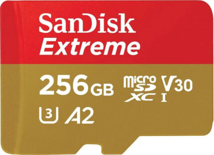 Tarjeta Microsd Sandisk Extreme 256gb Con Adaptador Sd_0