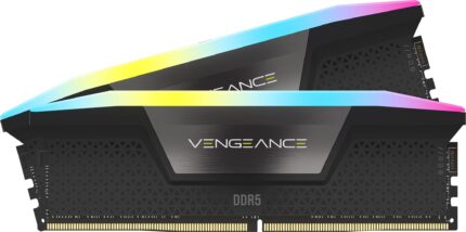 Corsair Vengeance RGB DDR5 RAM 16GB (2x8GB) hasta 5200MHz CL40 Intel XMP Memoria de Ordenador Compatible iCUE â Negro (CMH16GX5M2B5200C40)_0