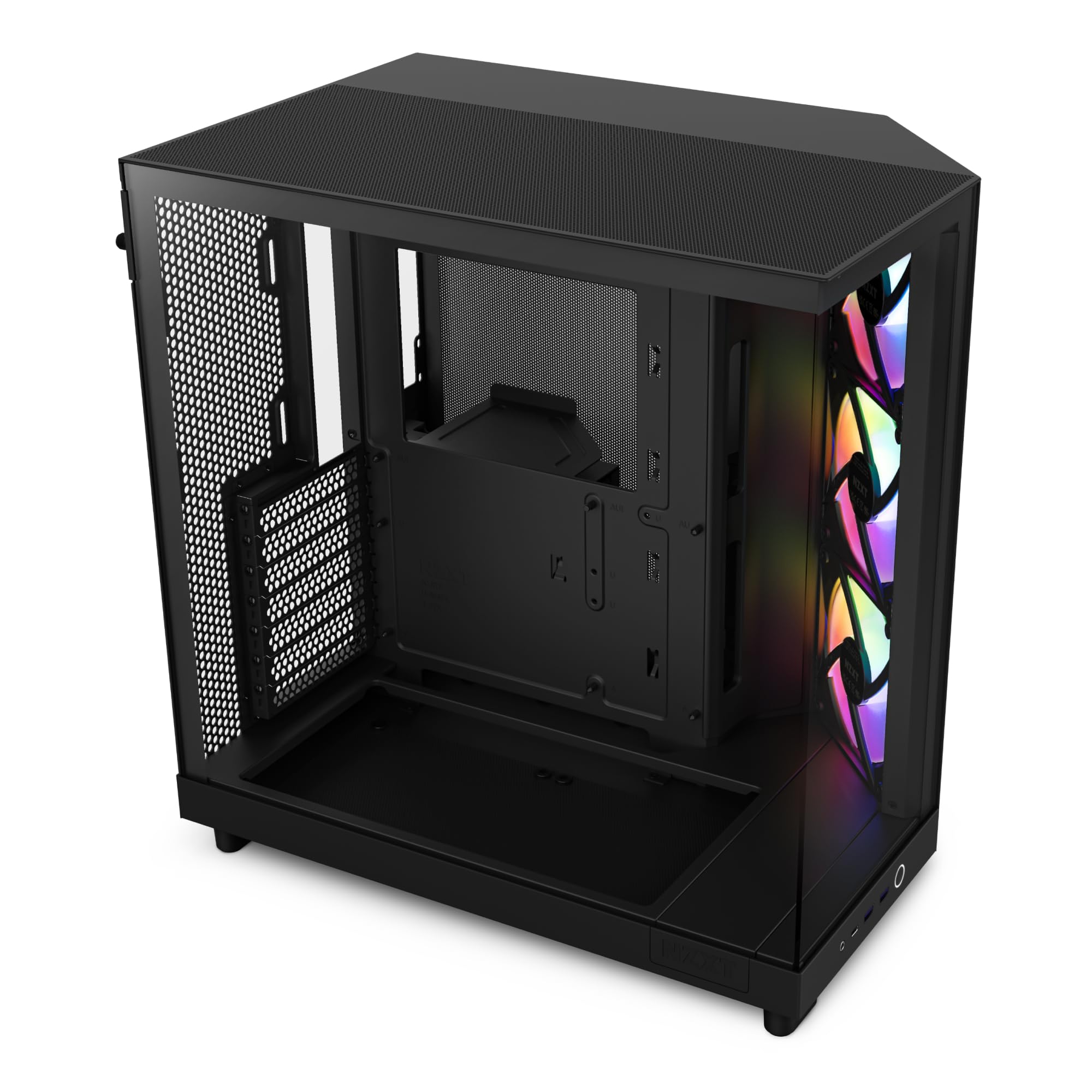 NZXT Gab H6 Flow RGB Negro ATX_0 NZXT Gab H6 Flow RGB Negro ATX_0