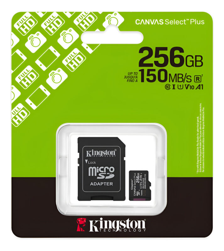 Tarjeta De Memoria Microsd Kingston 256gb Sdcs3/256gb_0