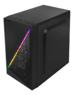 Gabinete Acteck Compact Micro Tower Acrilico Rgb Usb 3.0 Fue Color Negro_2