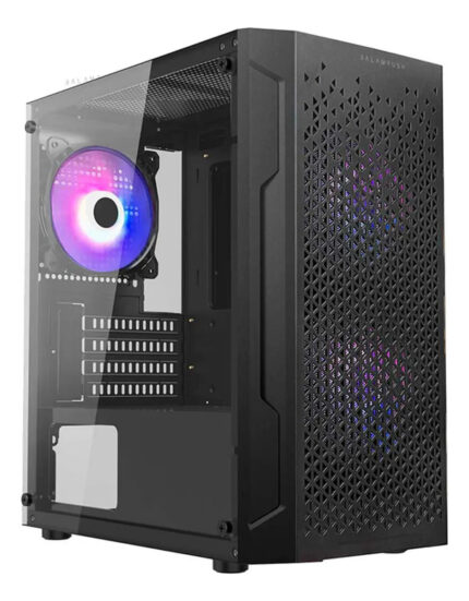 Gabinete Balam Rush Nova Artic Gi725 Mini Torre Negro_0