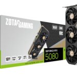 ZOTAC Gaming GeForce RTX 5080 Solid Core OC DLSS 4 16GB GDDR7 256-bit 30 Gbps PCIE 5.0 Tarjeta grÃ¡fica para Juegos, IceStorm 3.0 Advanced Cooling, Spectra RGB Lighting, ZT-B50800J2-10A_0