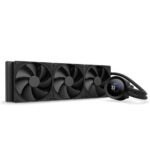 NZXT Kraken Plus 360 - Enfriador líquido para CPU AIO - Radiador de 360 mm - 3 Ventiladores F120P - LCD Cuadrado Personalizable de 1,54" - AMD® AM5, AM4 - Intel® LGA 1851/1700, 1200/115X - Negro_0