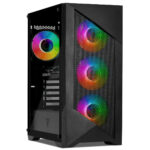 Pc Gamer Yeyian Nvidia Geforce Rtx 3050 6gb Gddr6, Amd Ryzen 5 5600xt 4.7 Ghz, 16gb Ddr4 3200mhz, 1tb Nvme M.2 Gen 4, 650w Bronze, Wifi,ypa-ed560xtb-3502m 1 Tb 32 Gb_9