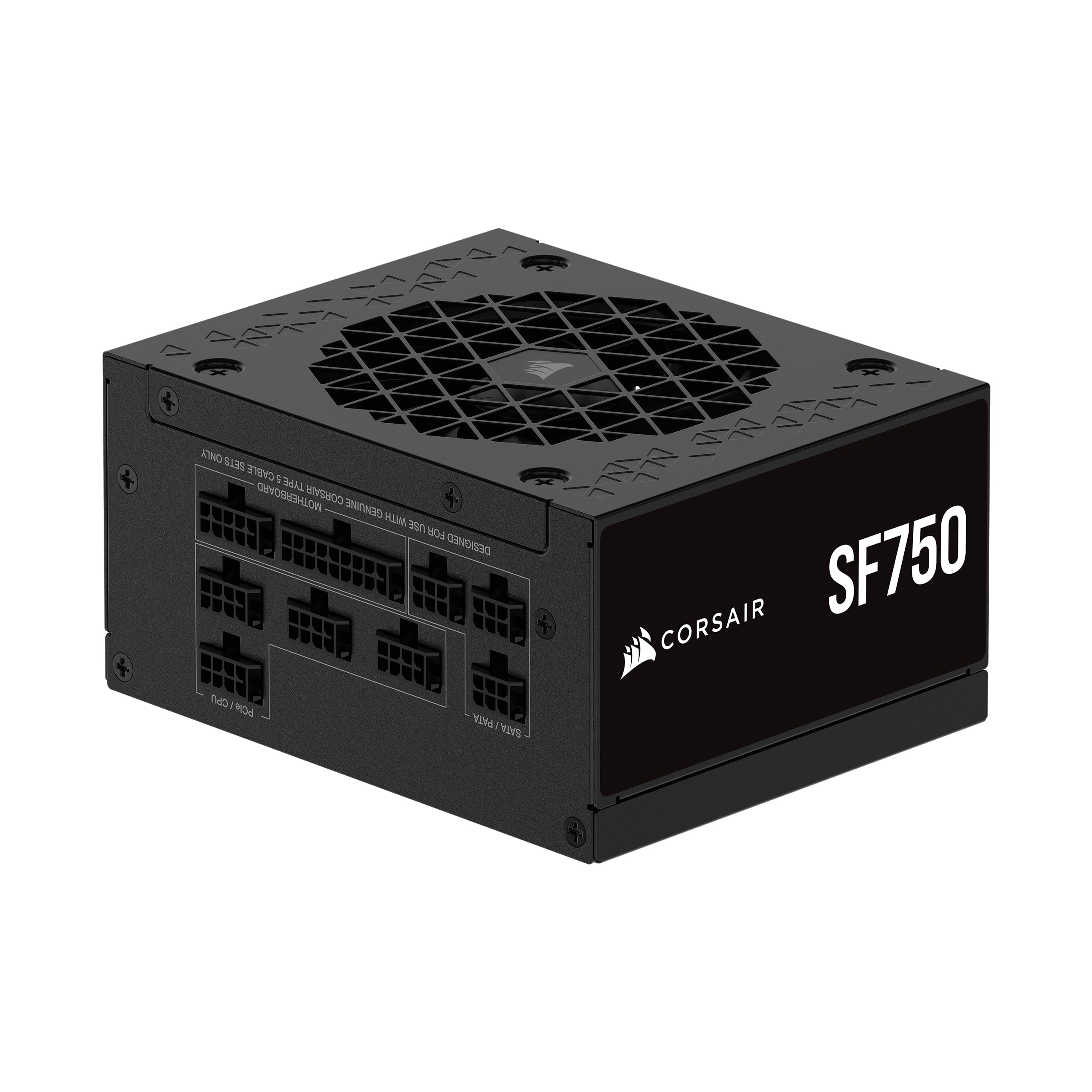 Corsair SF750 (2024) Fuente de Alimentación ATX Totalmente Modular de Bajo Ruido 80 Plus Platinum Compatible con ATX 3.1 Preparada para PCIe 5.1 - Soporte SFX a ATX Incluido Negro_0 Corsair SF750 (2024) Fuente de Alimentación ATX Totalmente Modular de Bajo Ruido 80 Plus Platinum Compatible con ATX 3.1 Preparada para PCIe 5.1 - Soporte SFX a ATX Incluido Negro_0