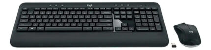 Kit De Teclado Y Mouse Inalámbrico Logitech Mk540 Español España De Color Negro_1