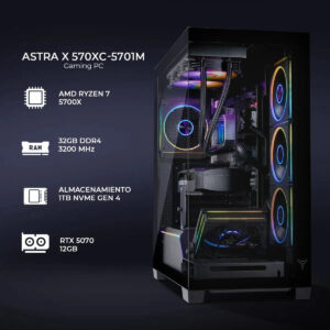 Pc Yeyian Ypa-ax570xc, Ryzen 7 5700x, 32gb, 1tb Nvme_1