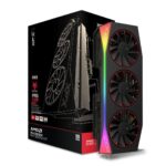 XFX Tarjeta DE Video (RX-97TMARGB9) Mercury RX 9070XT,16GB GDDR6,2570MHZ,3*DP,HDMI, Magnetic Air_0