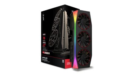 XFX Tarjeta DE Video (RX-97TMARGB9) Mercury RX 9070XT,16GB GDDR6,2570MHZ,3*DP,HDMI, Magnetic Air_0