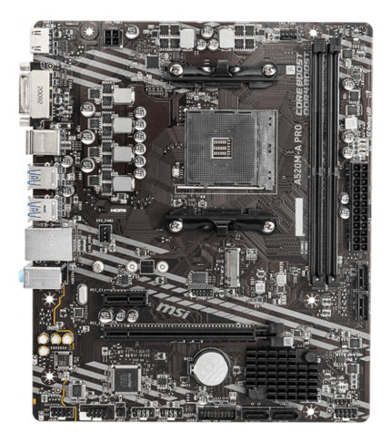 Msi A520m-a Pro Micro Atx Am4 Ddr4 Negro_1