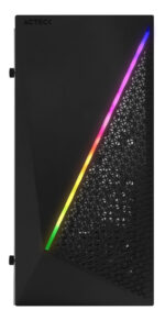 Gabinete Acteck Compact Micro Tower Acrilico Rgb Usb 3.0 Fue Color Negro_3