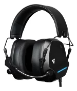 Audífonos Gamer Con Micrófono Para Pc Game Factor Hsg550 7.1 Virtual Usb Negro_0