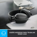 Audífonos Logitech Zone Vibe 100 Inalámbrico Over Ear Color Graphite_4