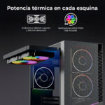 Gabinete Yeyian Gaming Ycm-apela-m1 Negro Mini Tower_3