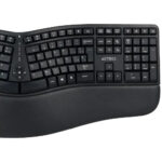 Combo Acteck 2 En 1 Teclado Ergonomico Mouse Vertical 2.4 Color del mouse Negro Color del teclado Negro_0