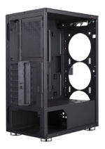 Gabinete Yeyian Rapture 2500, Midi Tower, Atx/micro Atx/mini-atx, Usb 2.0/3.0, Sin Fuente, 3 Ventiladores Argb Instalados, Negro_6