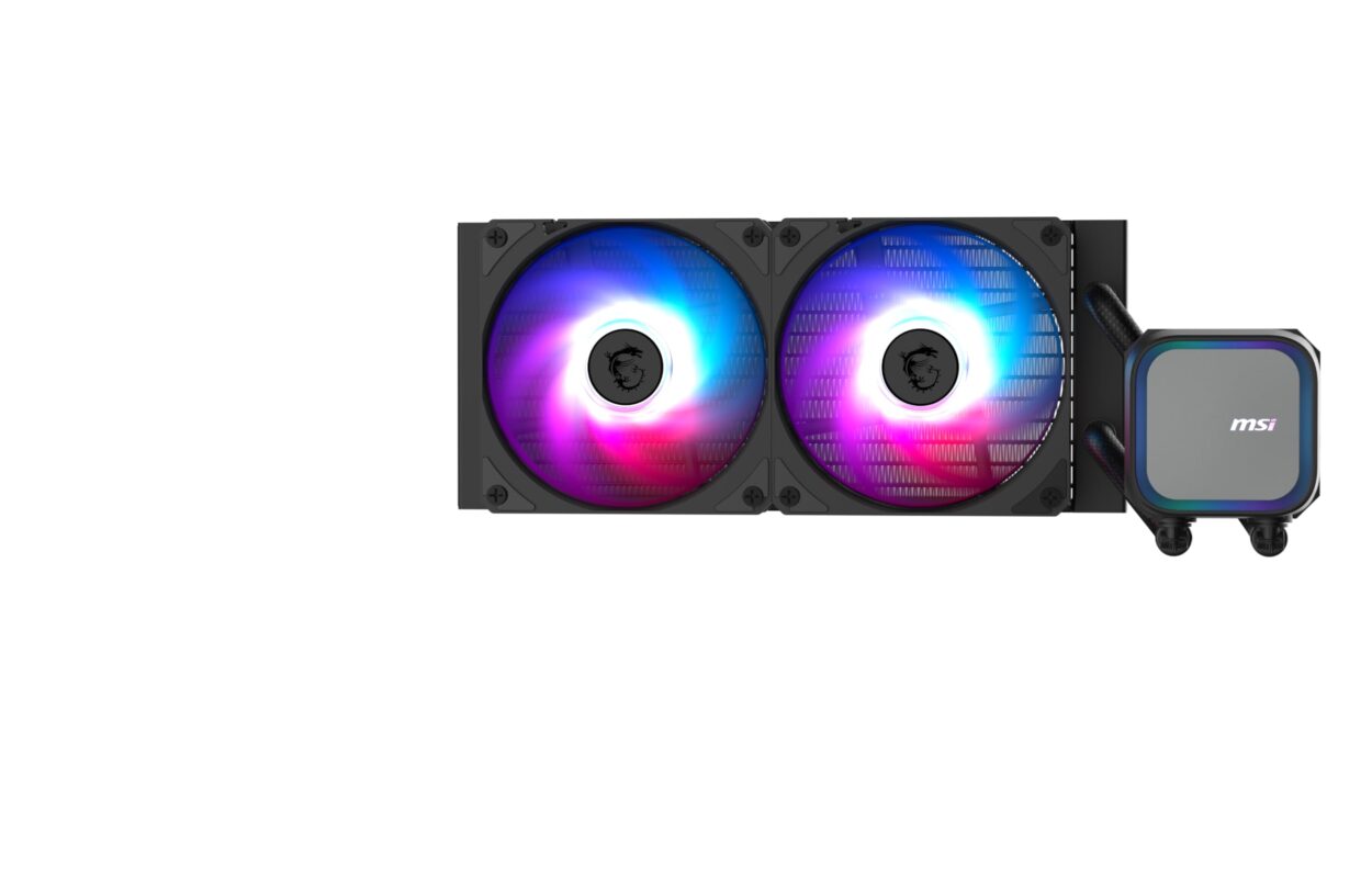 MSI MAG Coreliquid A13 240 - AIO ARGB CPU Liquid Cooler - 240mm Radiator - LGA 1851 Ready - Dual 120mm ARGB PWM Fans, Black_0