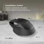 Mouse Multdispositivo Virtuos Pro Ultra Mi777 2.4 Ghz+2 Mod Negro_5