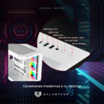 Gabinete Gamer Balam Rush Thank Master Tank 9600 Blanco_8