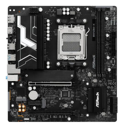 Tarjeta Madre Asrock B850m-x R2.0 M-atx Ddr5 Am5 Negro_1
