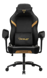 Silla Gamer Ocelot Os-king Vinipiel Negra Ajustable_2