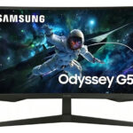 Samsung Monitor Gaming 27 Curvoodissey G5 Resolución Wqhd Negro_0