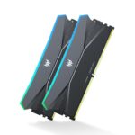 Acer Predator Hera DDR5 RGB RAM 32 GB (16 GBx2) 6400 MHz CL32 Memoria de computadora (PC5-51200) AMD Expo Intel XMP Compatible, Negro BL.9BWWR.475_0