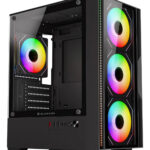 Gabinete Balam Rush Nitrox Edge Pro Crystal Mini Torre Negro_0