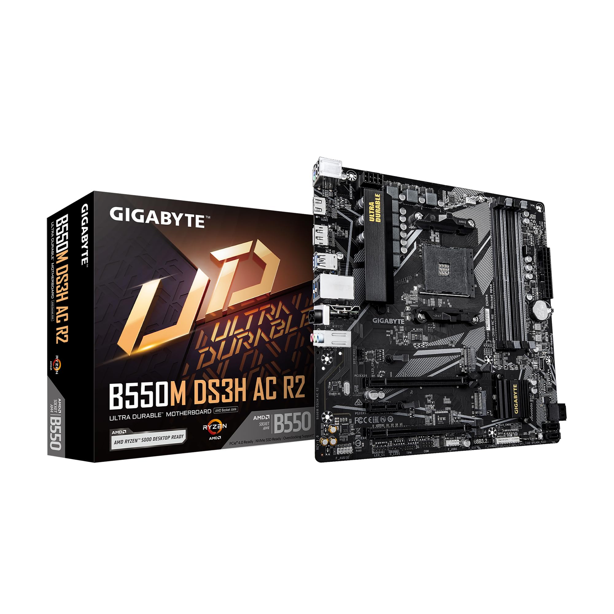 GIGABYTE B550M DS3H AC R2_0 GIGABYTE B550M DS3H AC R2_0