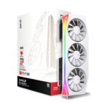 XFX Mercury AMD Radeon RX 9070XT OC Magnetic Air White Edition con RGB 16GB GDDR6 HDMI 3xDP, AMD RDNA 4 RX-97TMARGW9_0