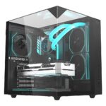 Balam Rush Tank Majestic 6600 Gabinete Gamer Media Torre, ATX, GPU 330mm, USB Tipo C 3.0, USB 3.0, USB 2.0, Audio, 3 Ventiladores, Paneles de Cristal (Negro)_0