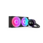 NZXT Kraken Elite 280 RGB 2024 - AIO CPU Liquid Cooler - 280mm Radiator - F280 RGB Core Fan - Customizable 2.72" IPS LCD - NZXT Turbine Pump - AMDÂ® AM5, AM4 - IntelÂ® LGA 1851/1700, 1200/115X - Black_0